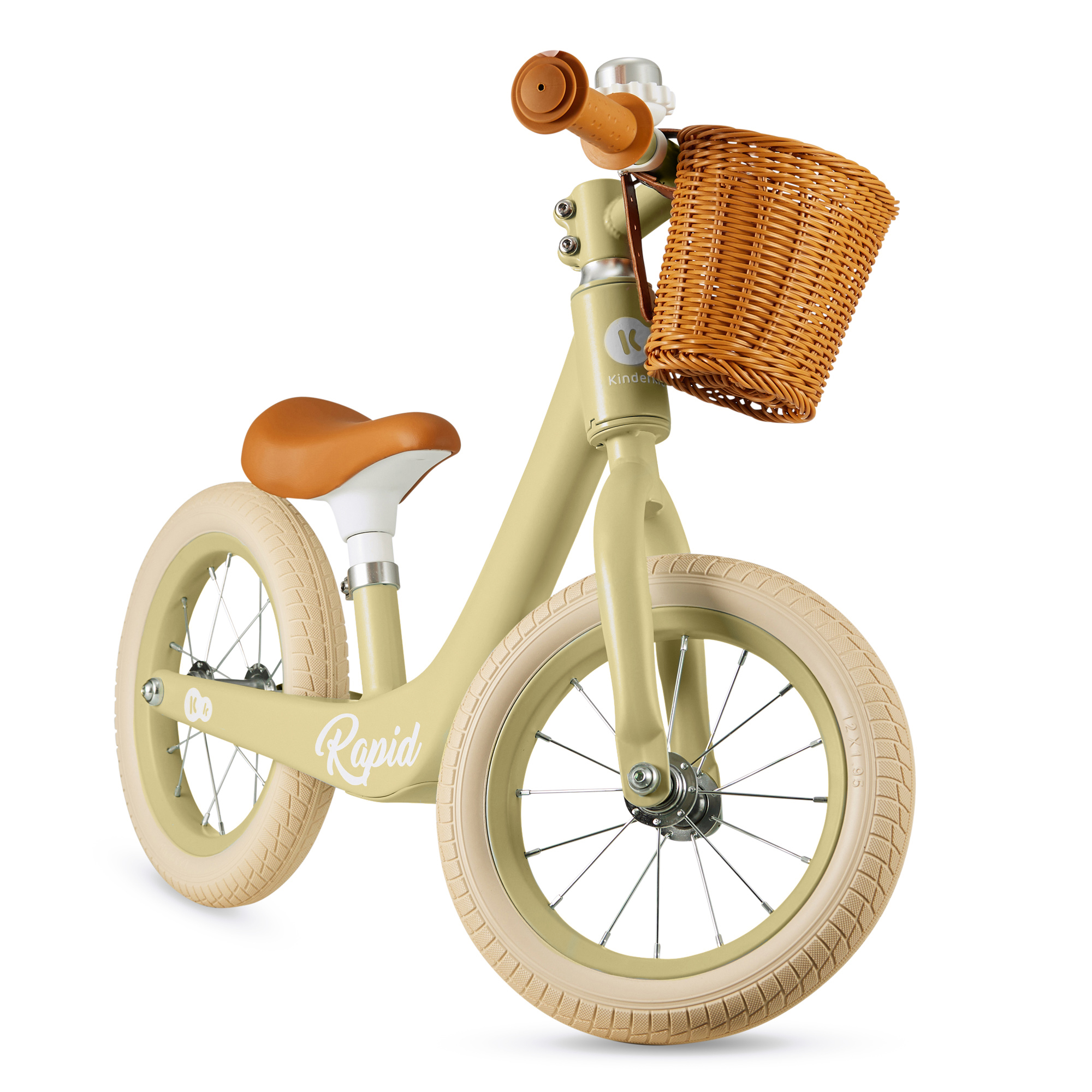 Kinderkraft RAPID 2 колело за баланс SAVANNAH GREEN