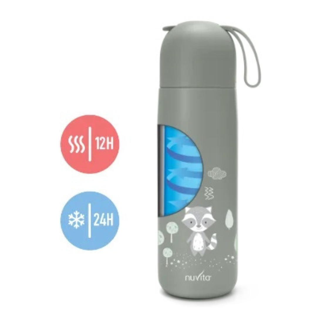4435 Nuvita thermos 400 ml Sage Green