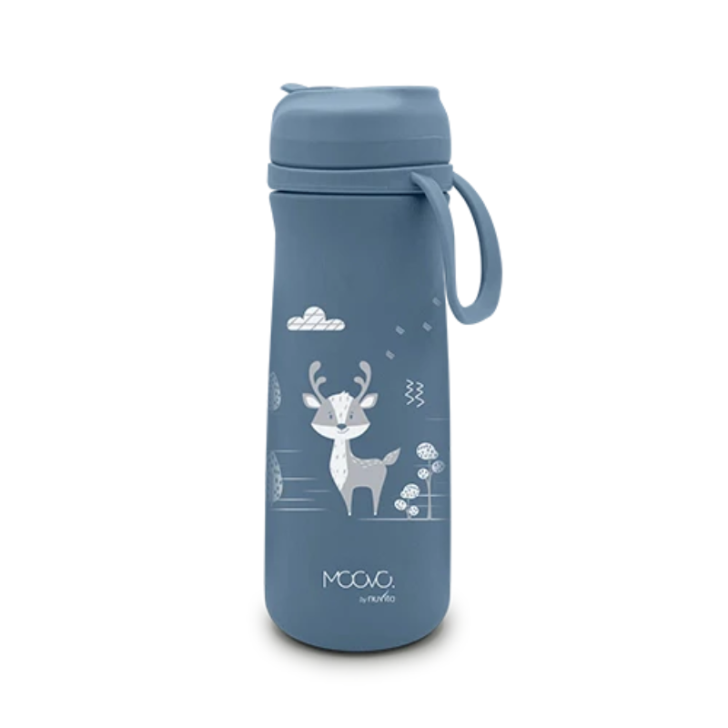 4441 Nuvita thermos with straw 500 ml Powder Blue