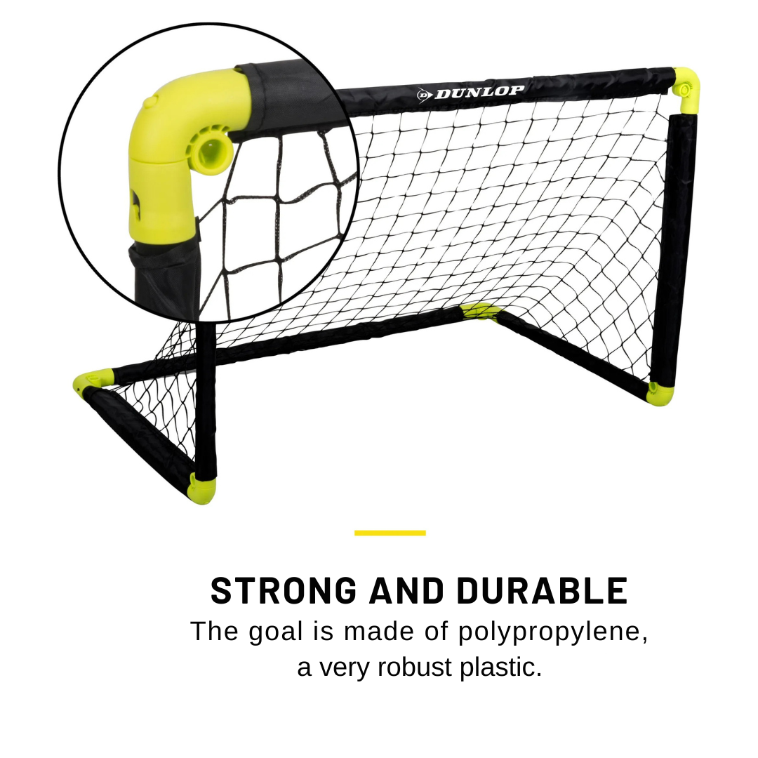 Dunlop folding football goal 90x59x61 cm