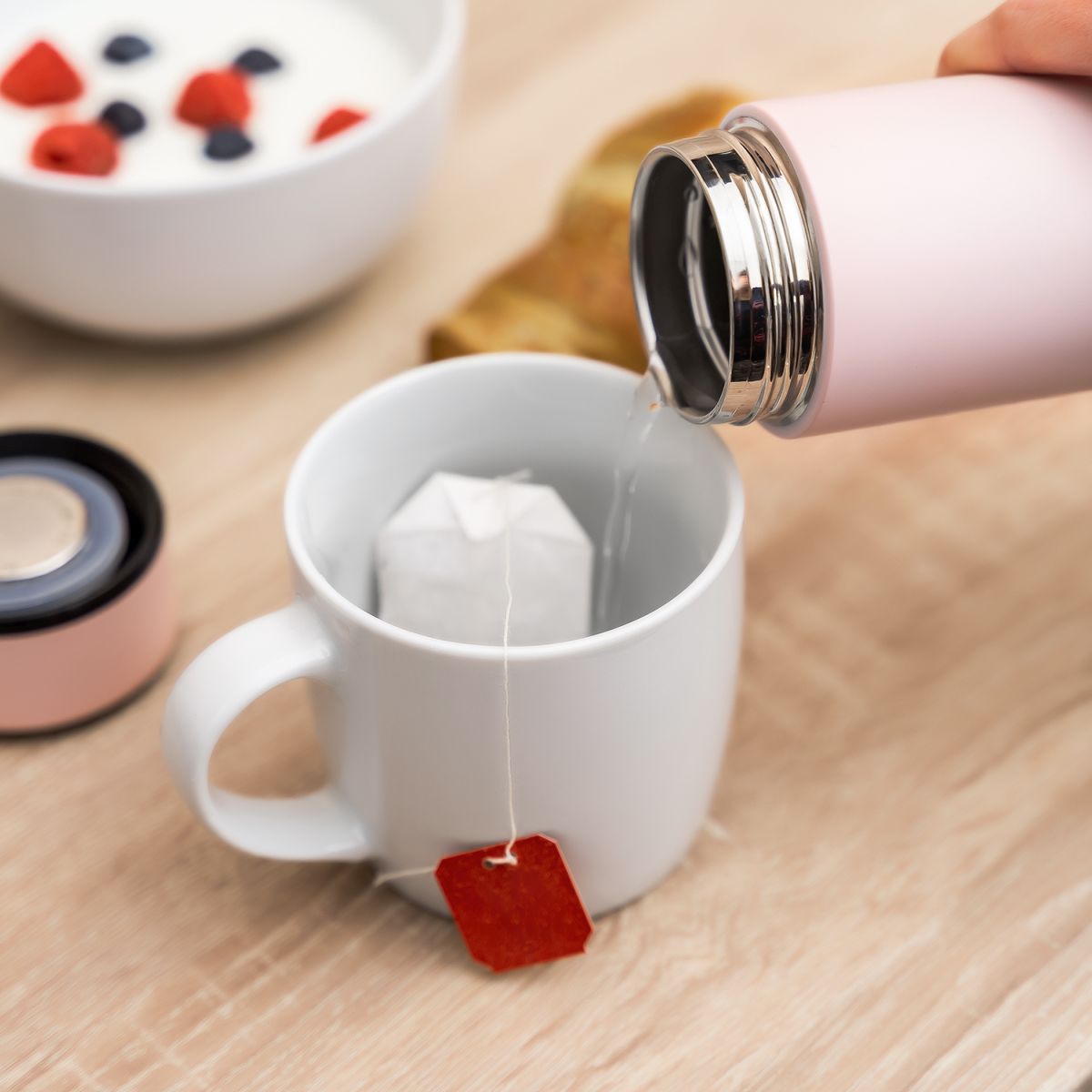 90024 Reer thermos with wide mouth 450 ml, pink