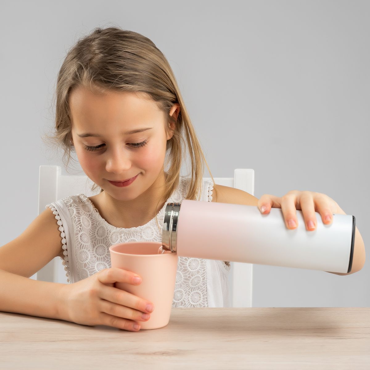 90024 Reer thermos with wide mouth 450 ml, pink