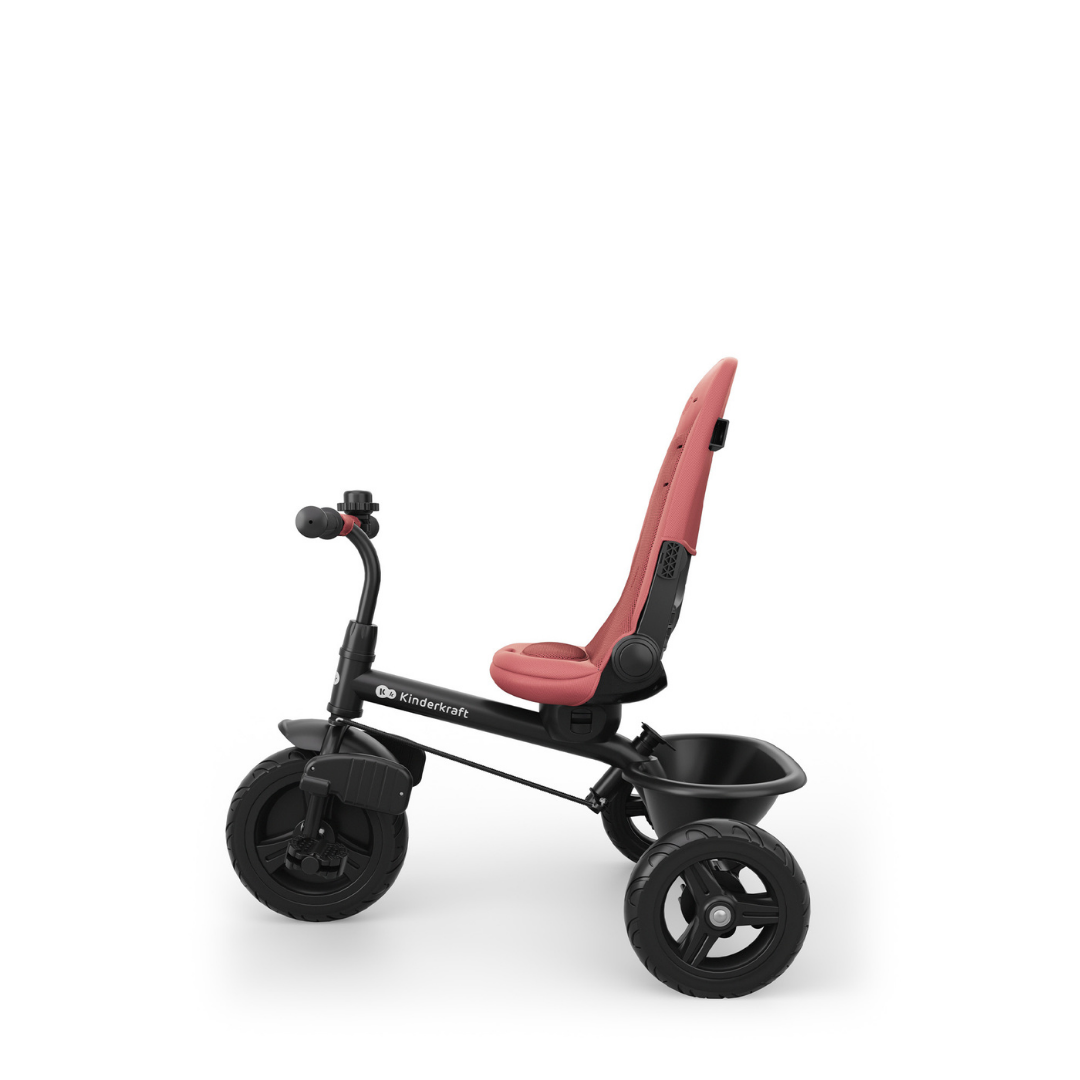 KinderKraft ASTON 2 PLUS tricycle PINK