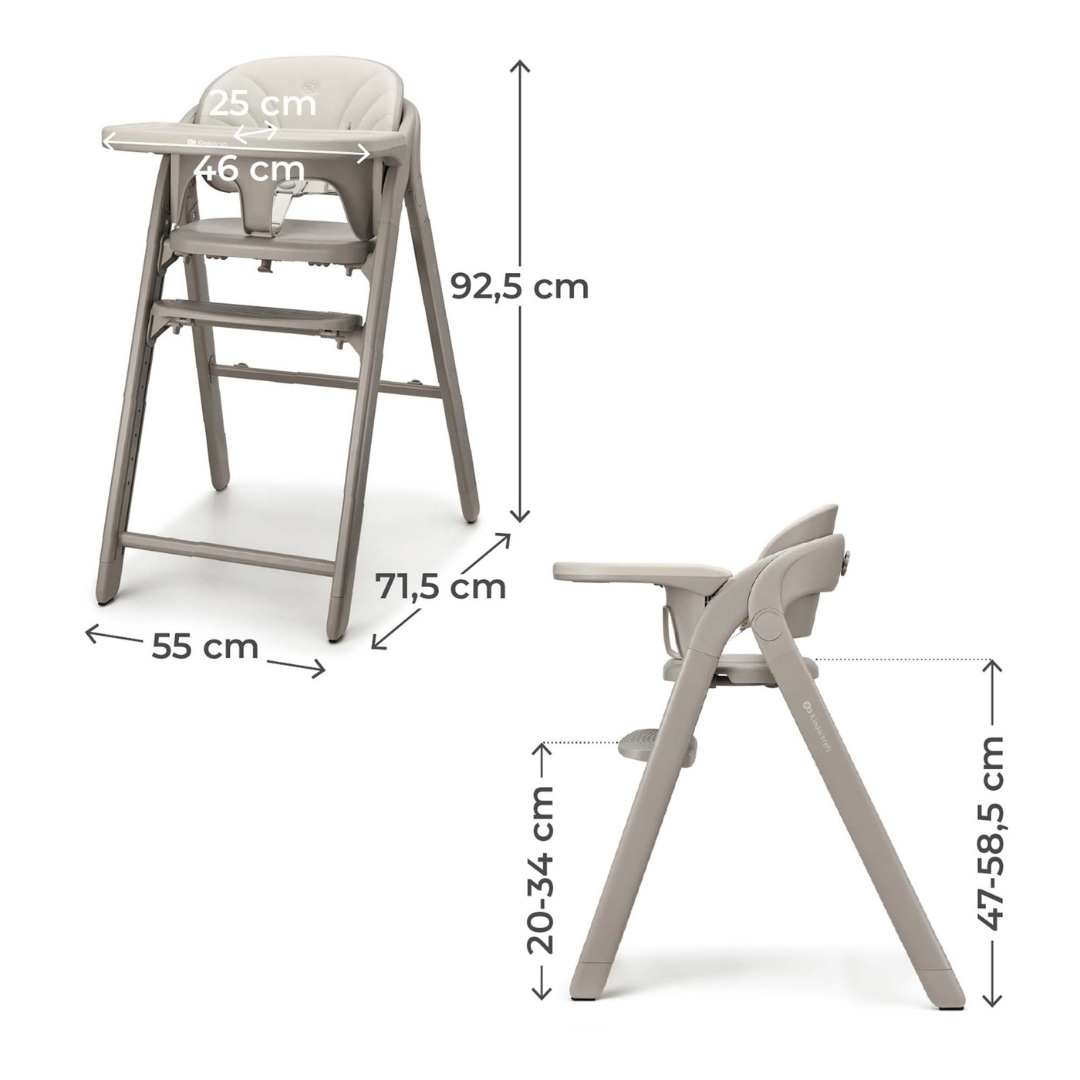 Kinderkraft TINO high chair BEIGE