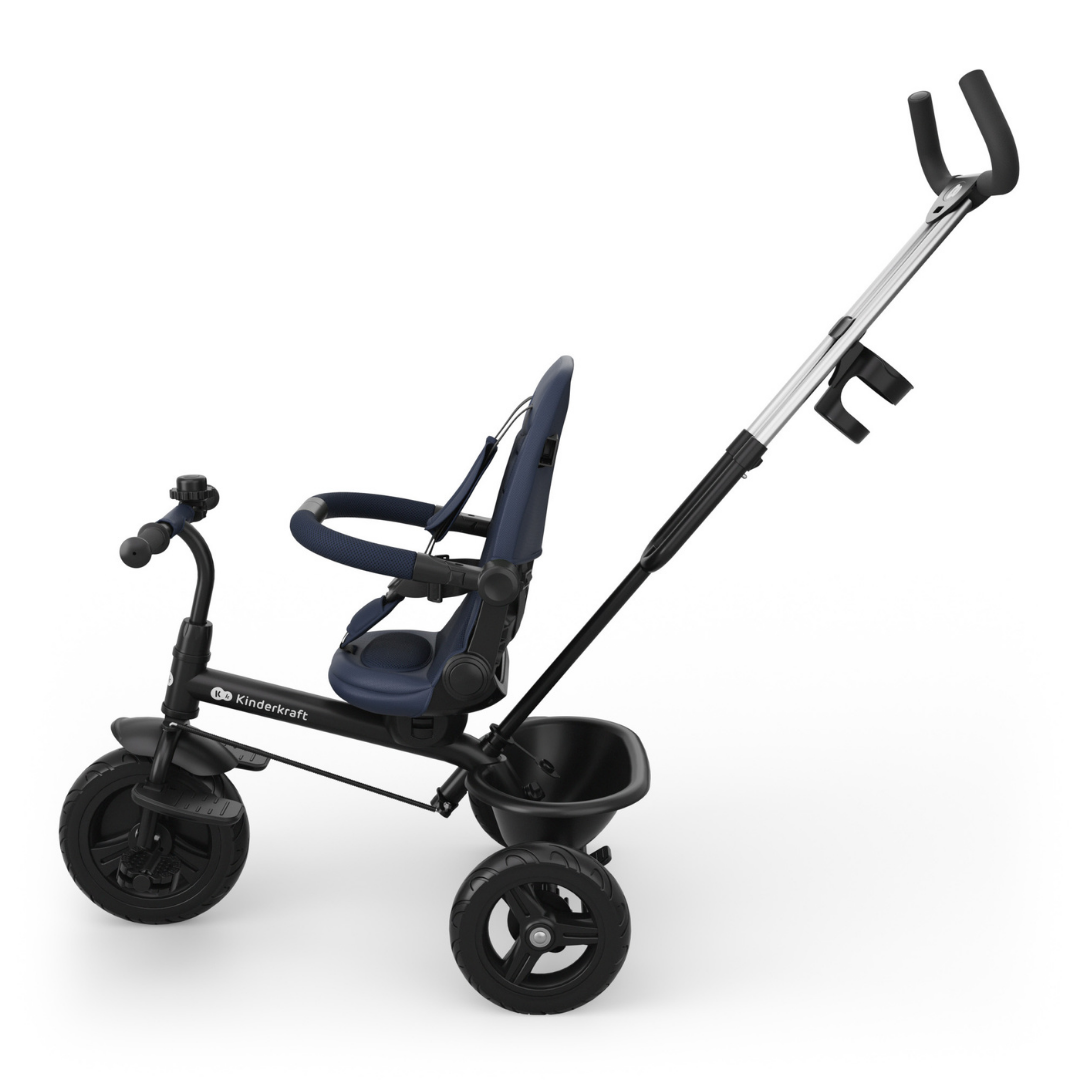 KinderKraft ASTON 2 PLUS tricycle BLUE
