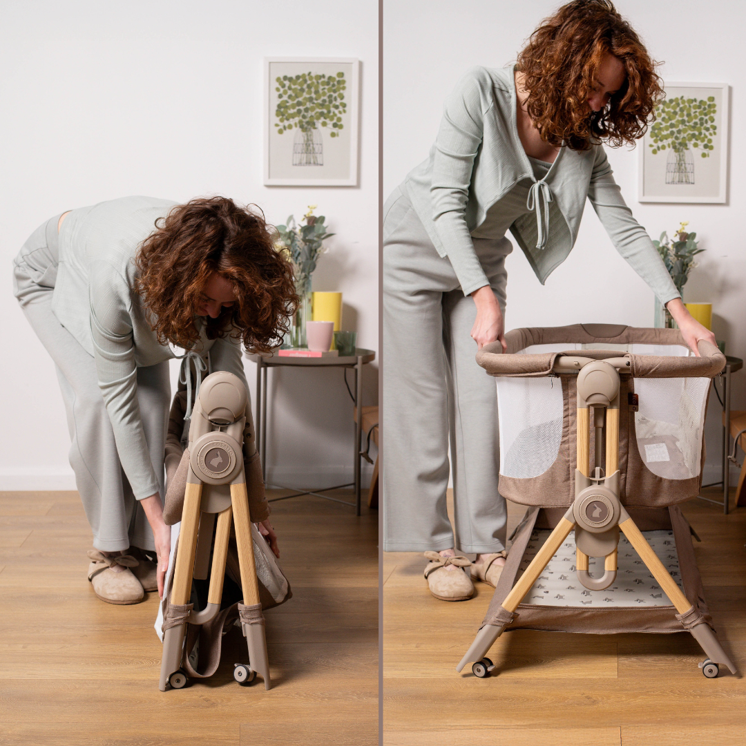 Cosatto CT6092 Close to me folding cot LOLLOP