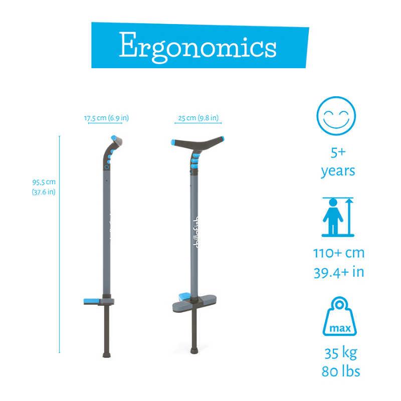 Chillafish Poogi CPPG01BLU kids pogo stick Blue