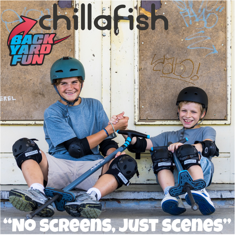 Chillafish Poogi CPPG03BLU teen pogo stick Blue