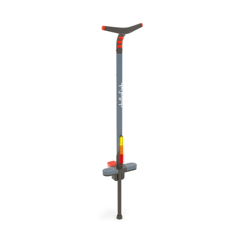 Chillafish Poogi Glow CPPG04PAP teen pogo stick Papaya