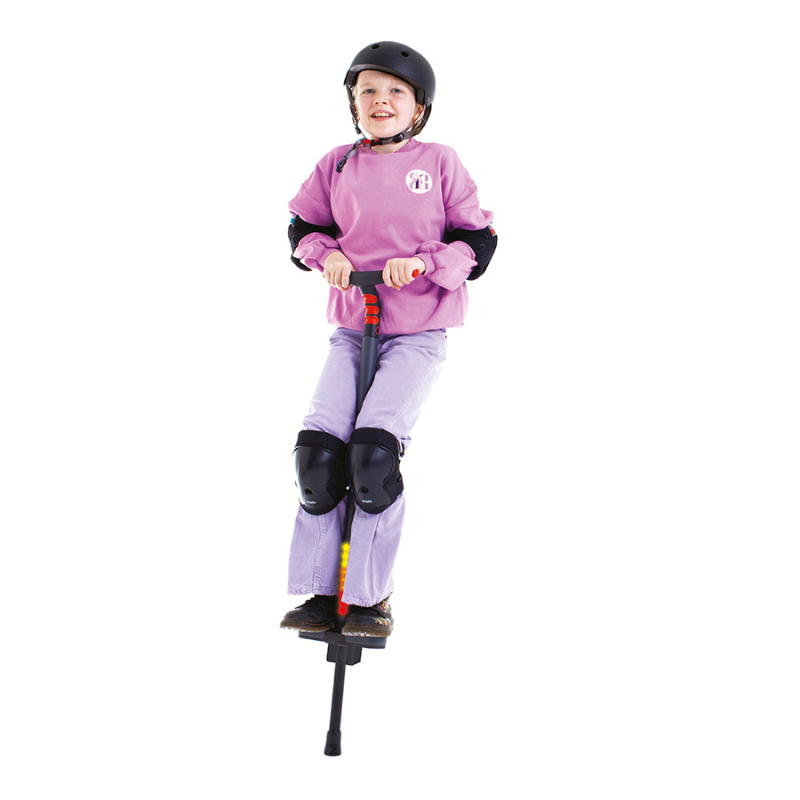 Chillafish Poogi Glow CPPG04PAP teen pogo stick Papaya