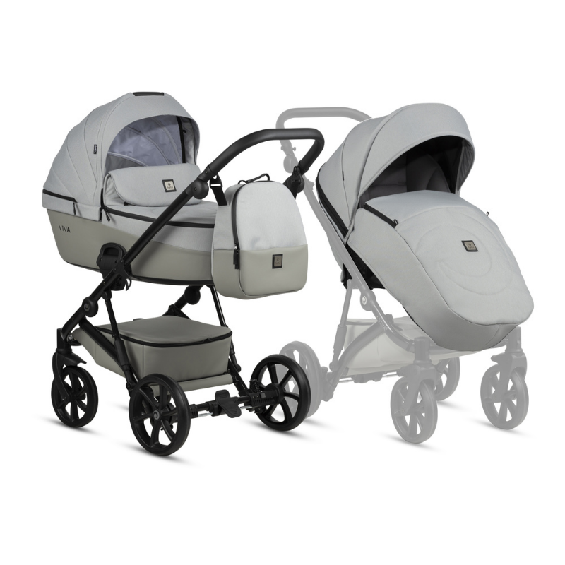 Tutis VIVA 5+ 2in1 baby stroller 058 Crystal