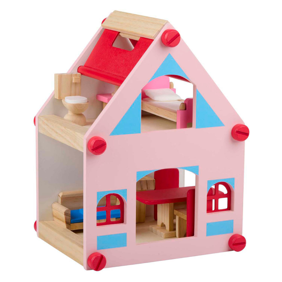 Marionette doll house 15 pieces
