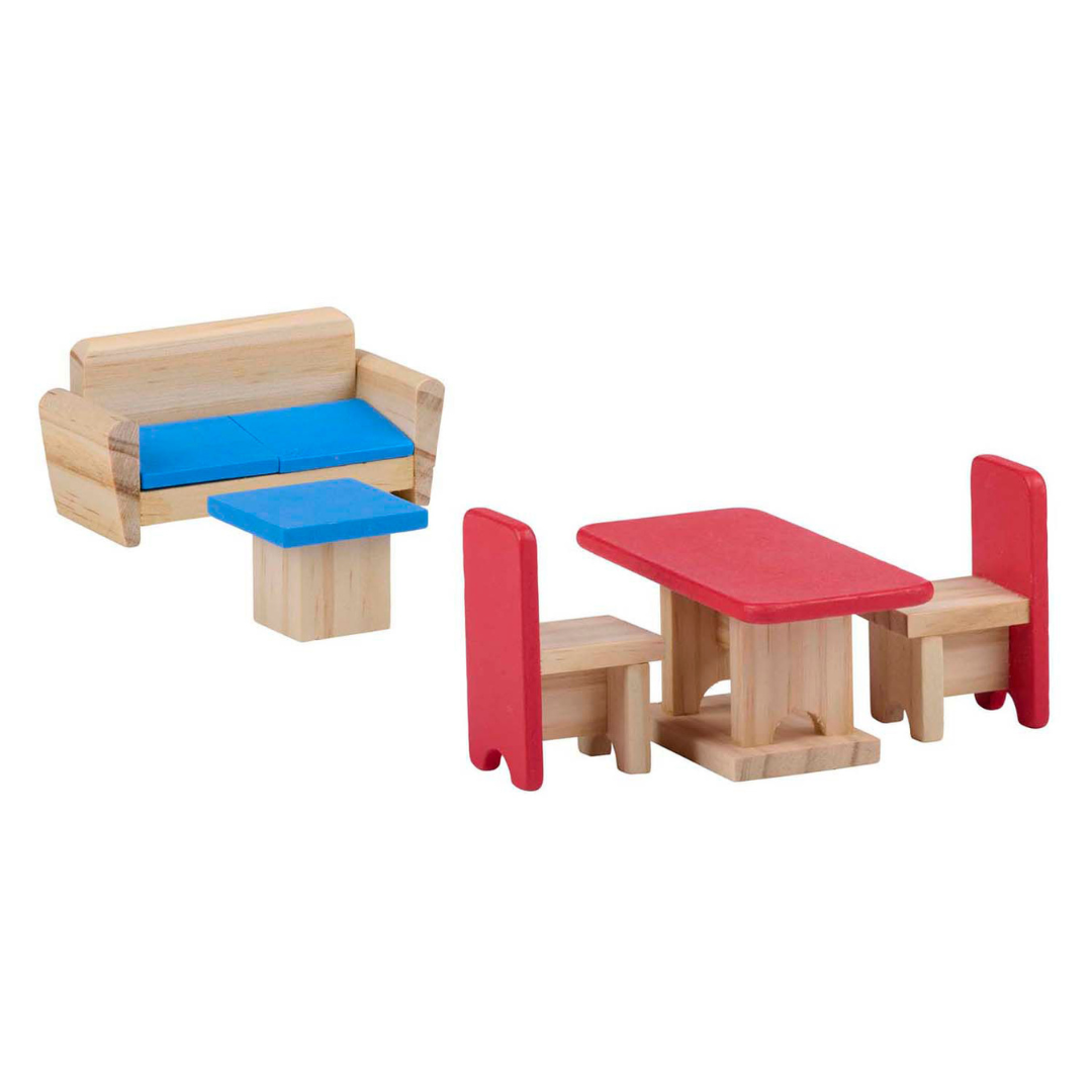 Marionette doll house 15 pieces