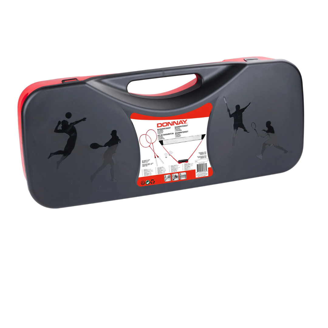Donnay badminton set with 2 rackets