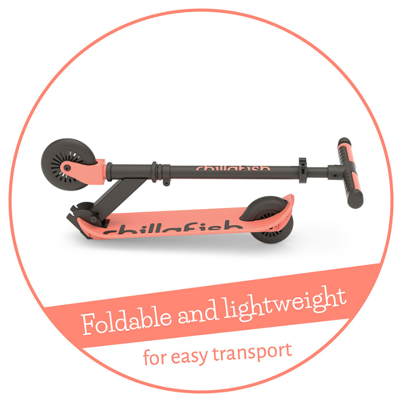 Chillafish Flexxi Glow CPFM04FLA folding scooter Flamingo