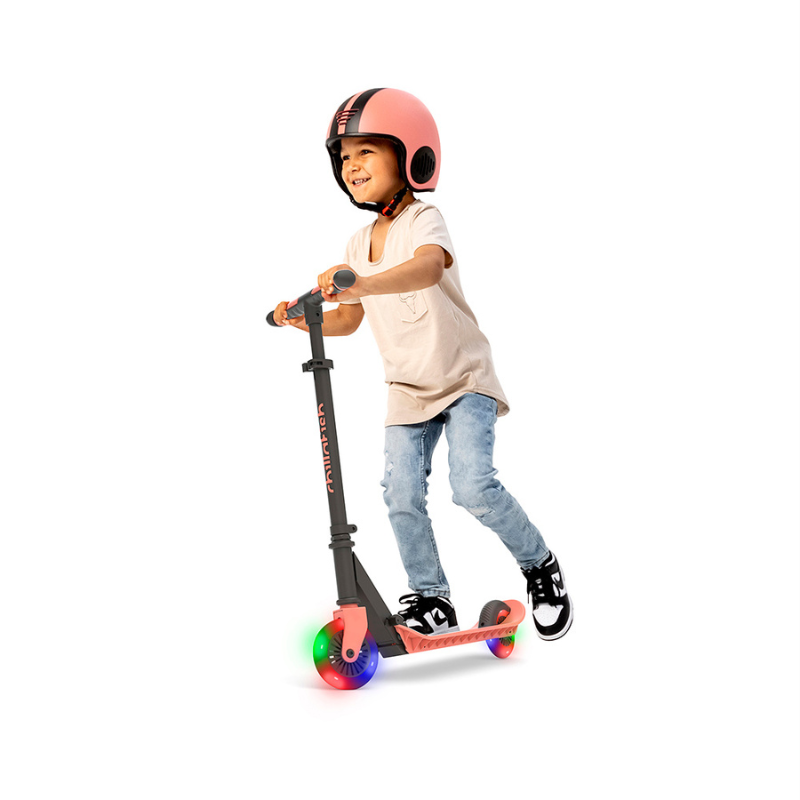 Chillafish Flexxi Glow CPFM04FLA folding scooter Flamingo