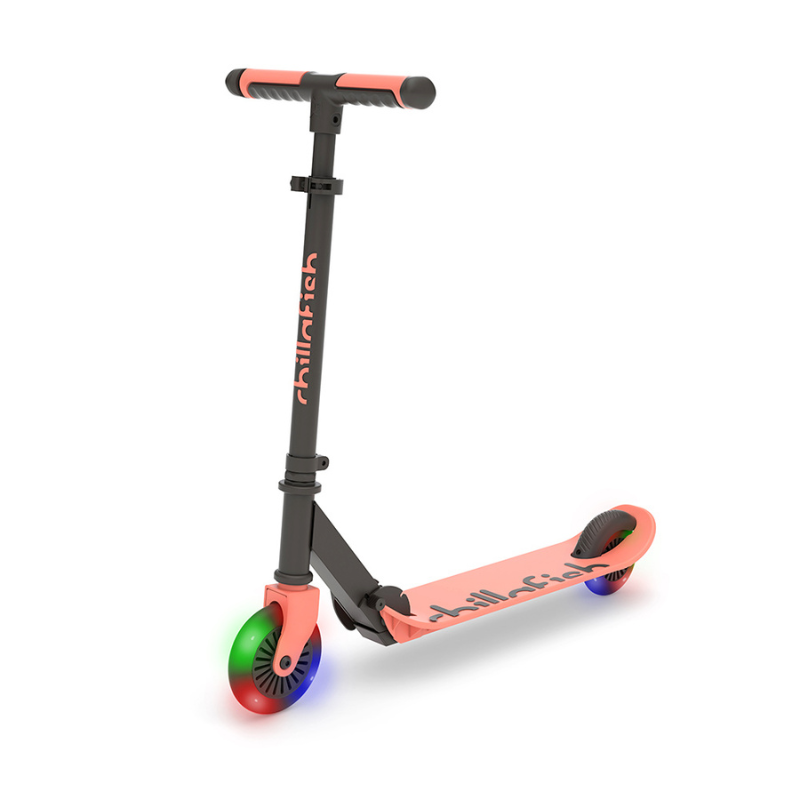 Chillafish Flexxi Glow CPFM04FLA folding scooter Flamingo
