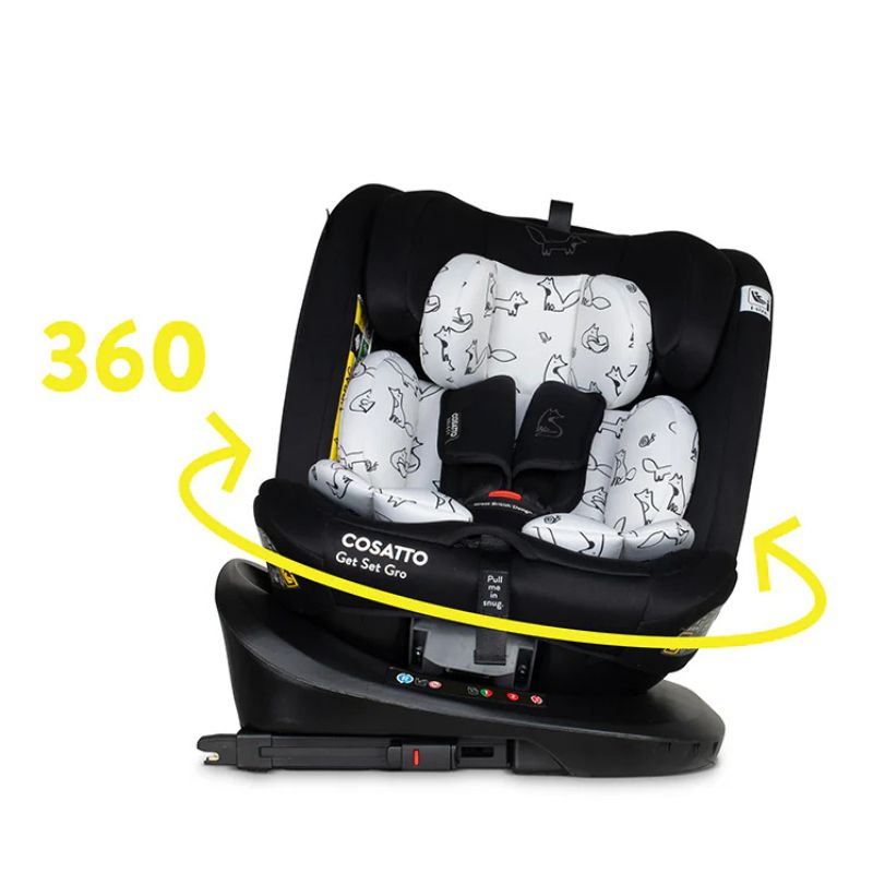 Cosatto CT5831 Get Set Gro I-Size 360 car seat FOXED