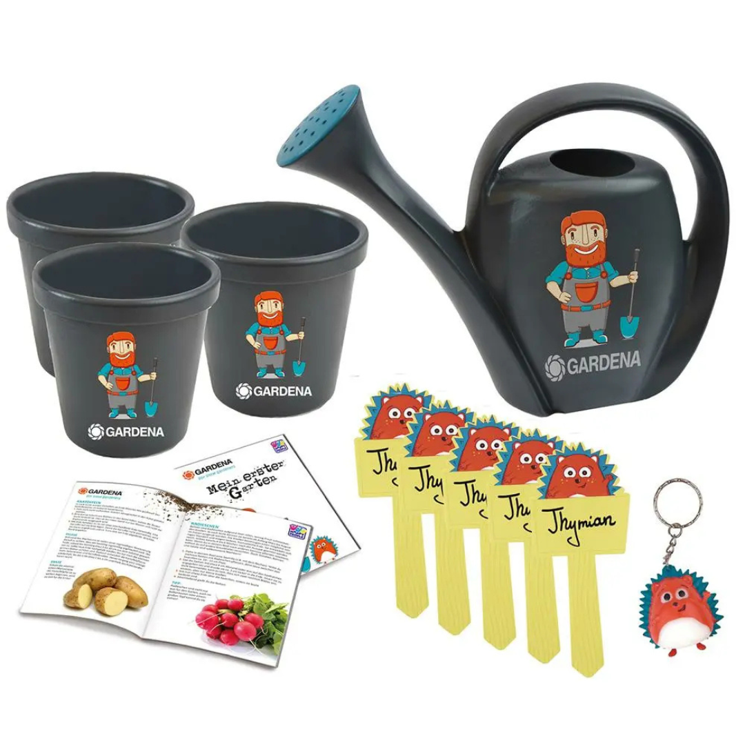 Gardena Kids детски комплект за засаждане с лейка