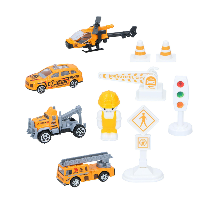 Gearbox подложка за игра с колички Строителни машини