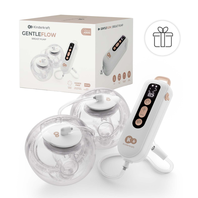 Kinderkraft GENTLEFLOW breast pump GOLDEN
