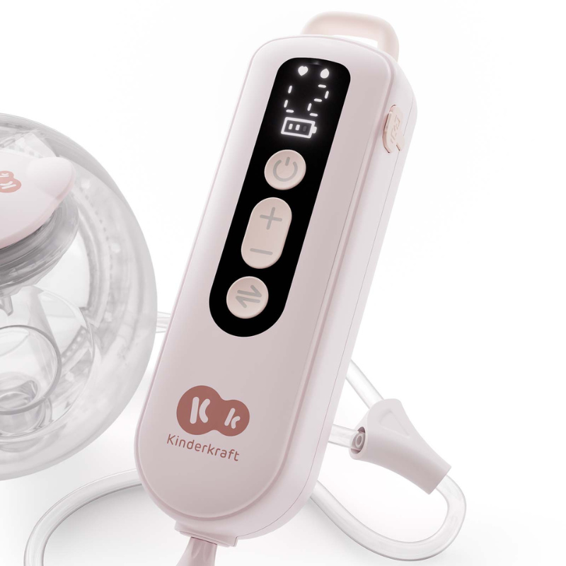 Kinderkraft GENTLEFLOW помпа за кърма PINK
