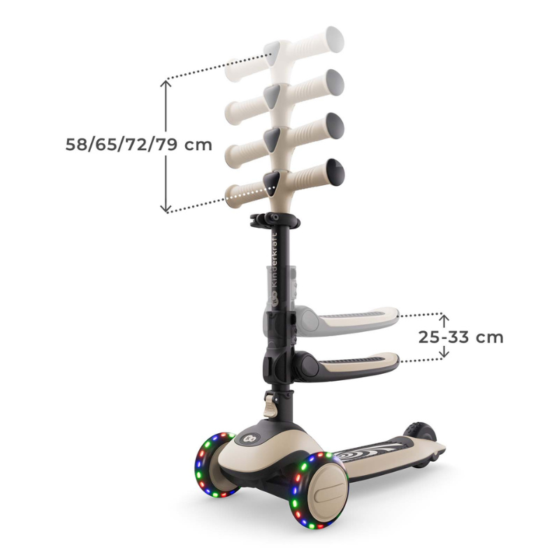 Kinderkraft HALLEY 2 scooter STONE WHITE