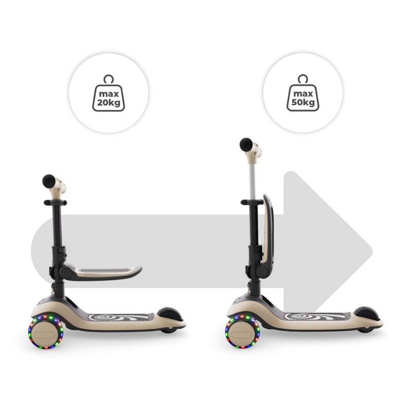 Kinderkraft HALLEY 2 scooter STONE WHITE