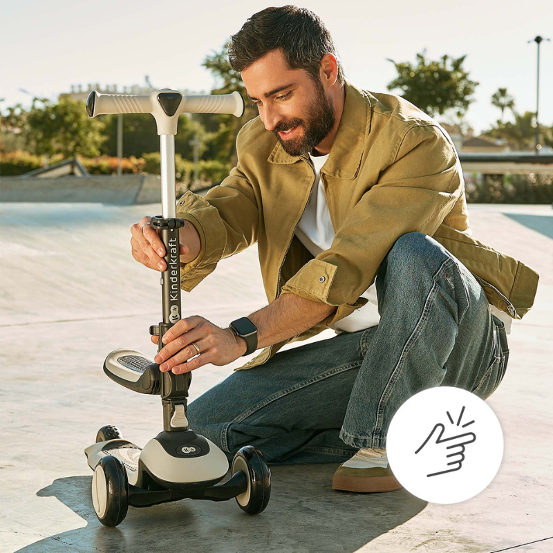 Kinderkraft HALLEY 2 scooter STONE WHITE