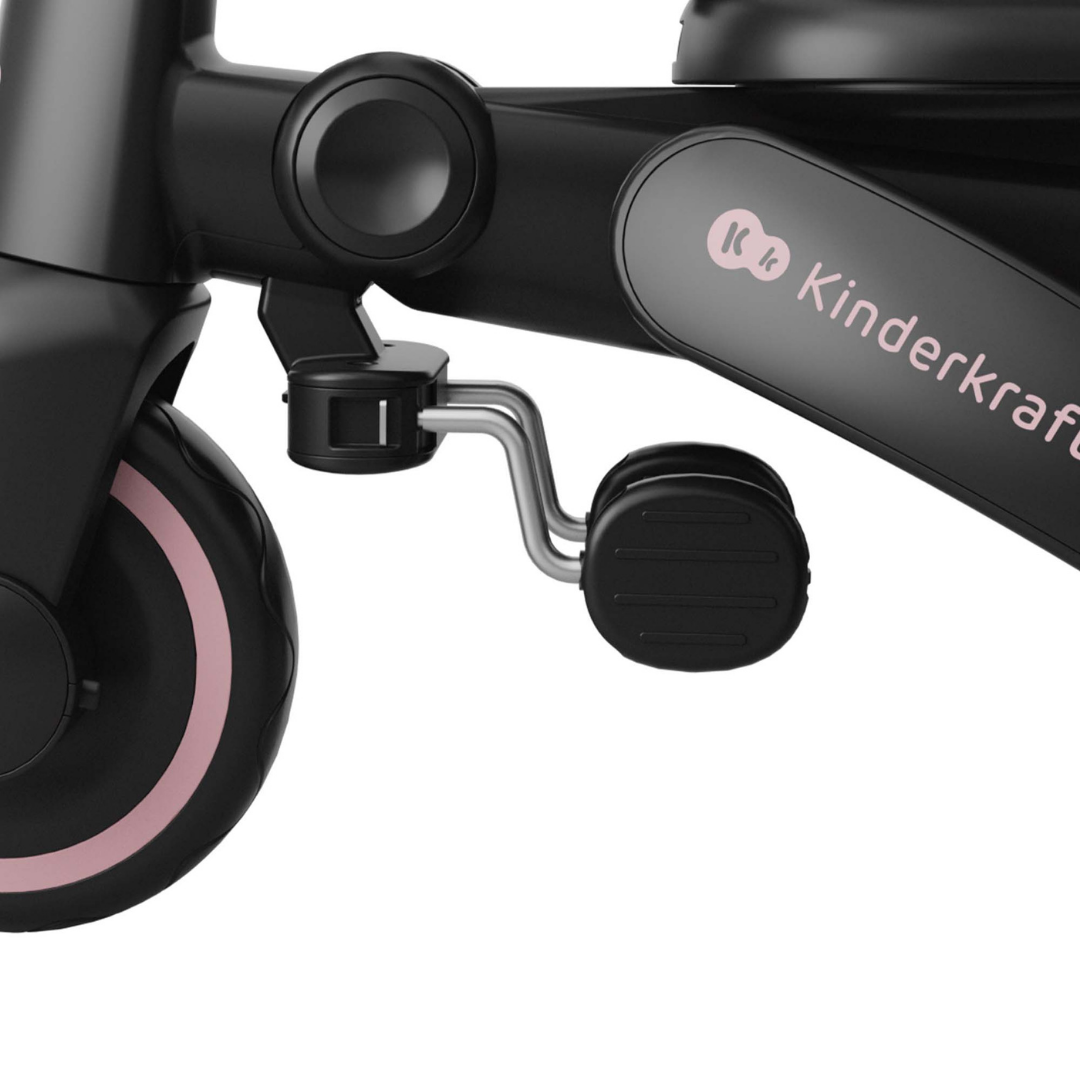 KinderKraft JAZZ 3 folding tricycle PINK