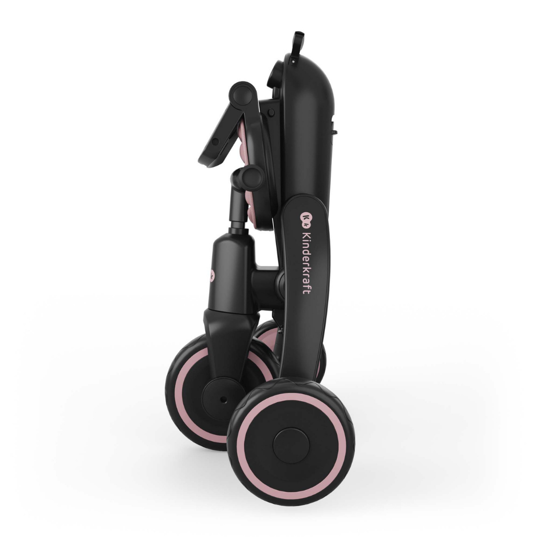 KinderKraft JAZZ 3 folding tricycle PINK