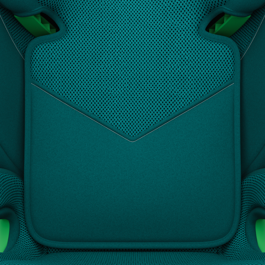 KinderKraft JUNIOR FIX 2 PLUS car seat GREEN