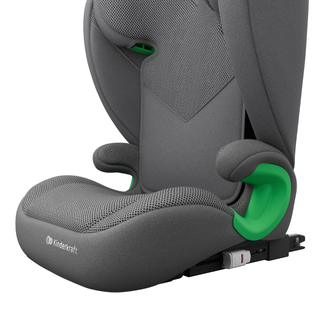 KinderKraft JUNIOR FIX 2 PLUS car seat GREY