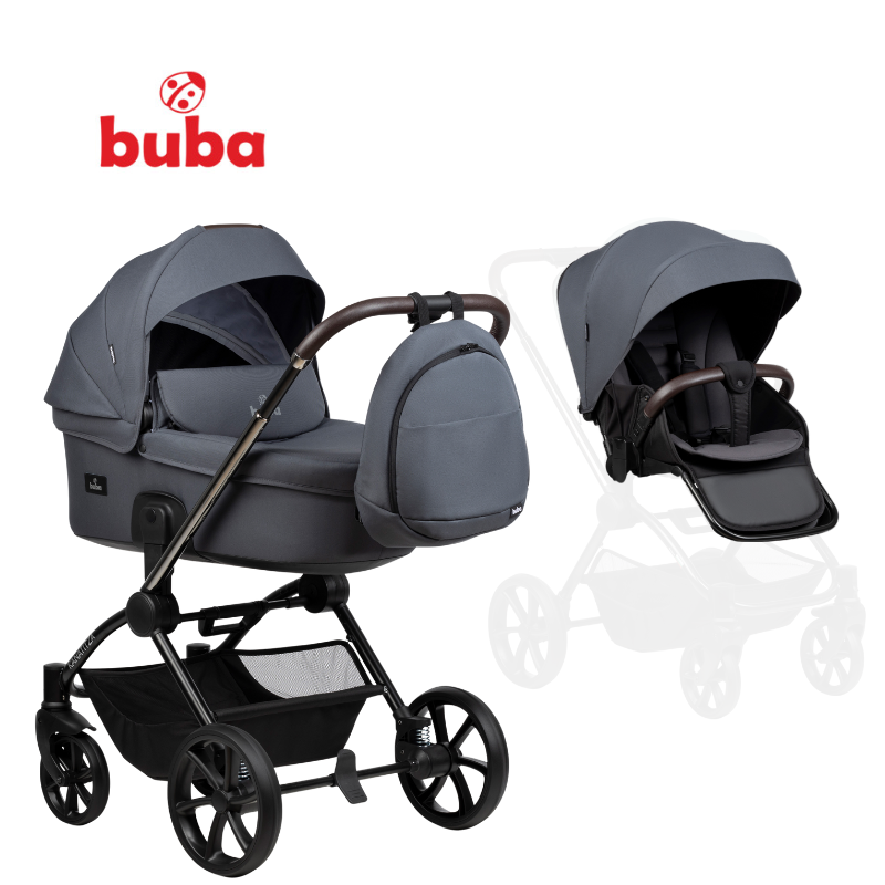 Buba Kanatitza 2in1 baby stroller 145 Ebony