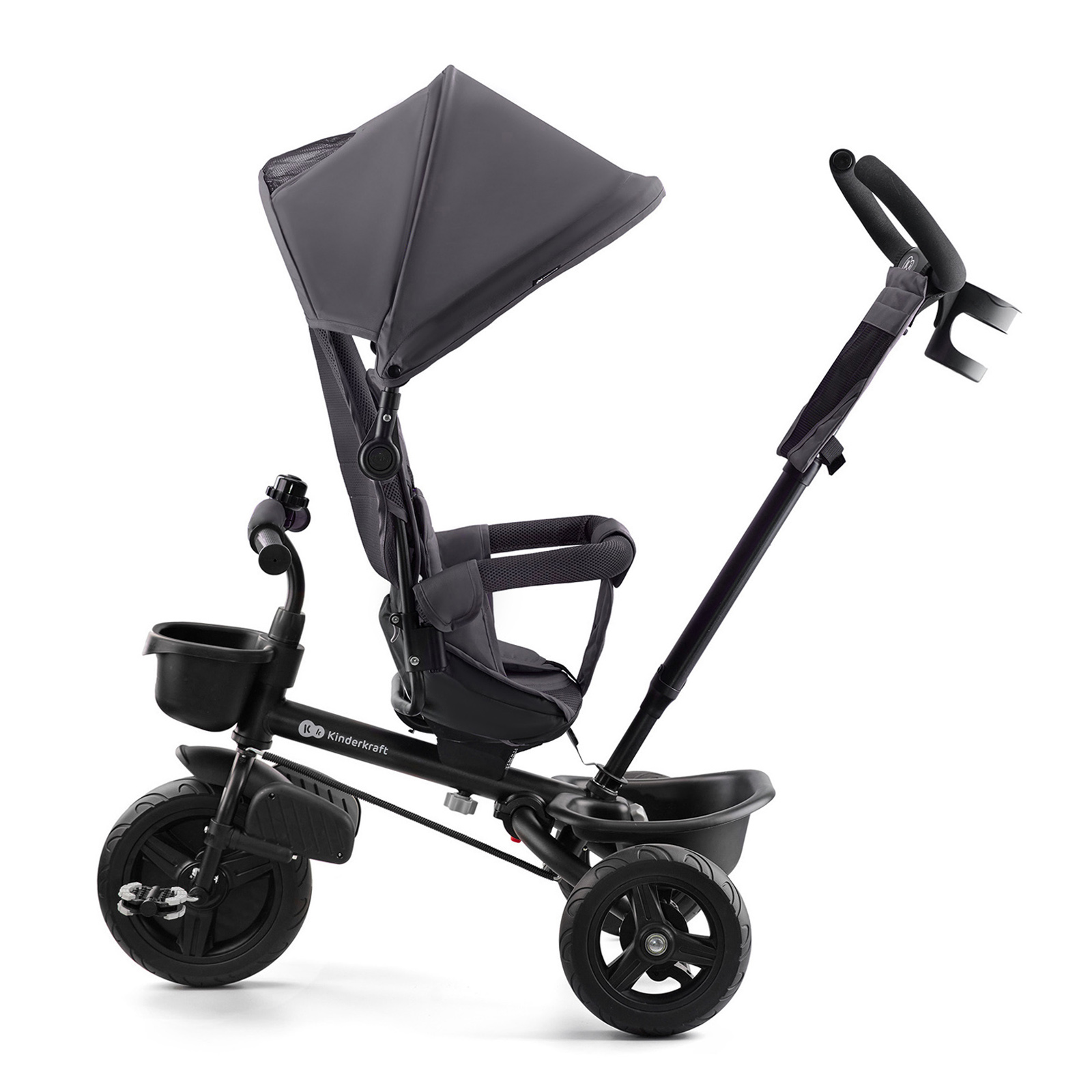 KinderKraft AVEO MALACHITE GRAY tricycle KRAVEO00GRY0000