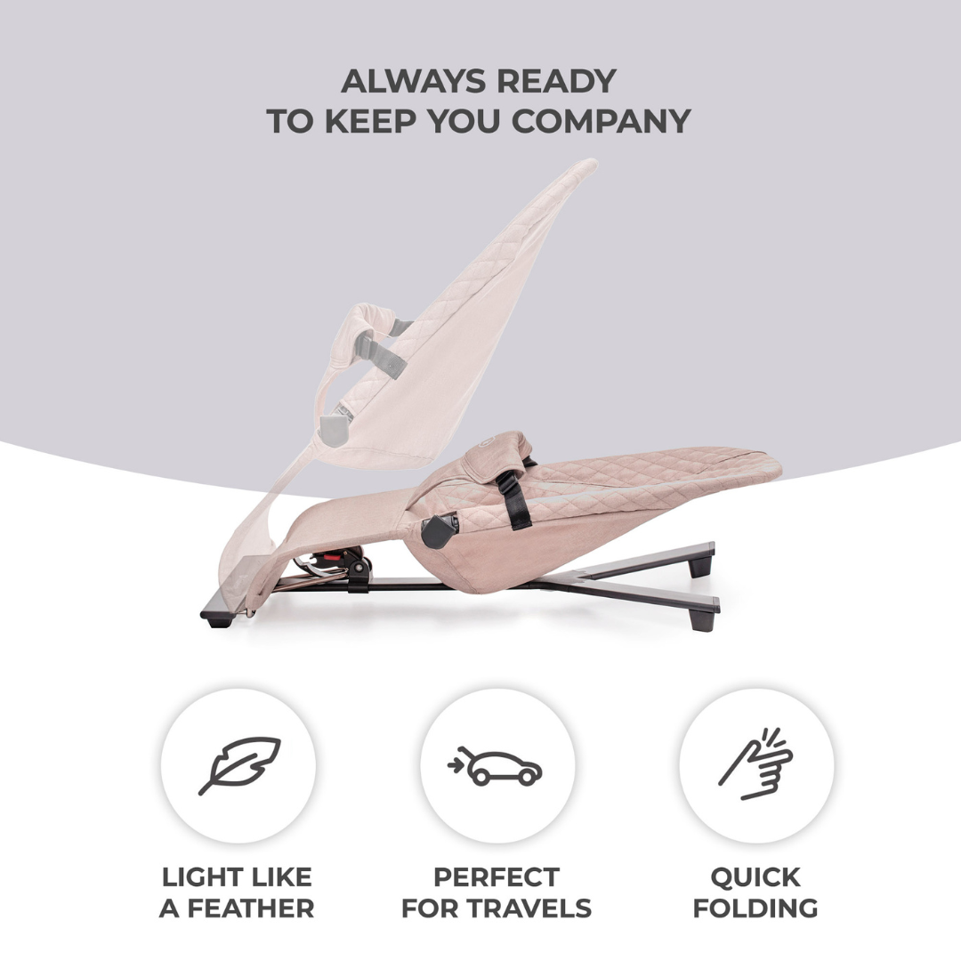 Kinderkraft MIMI шезлонг BEIGE