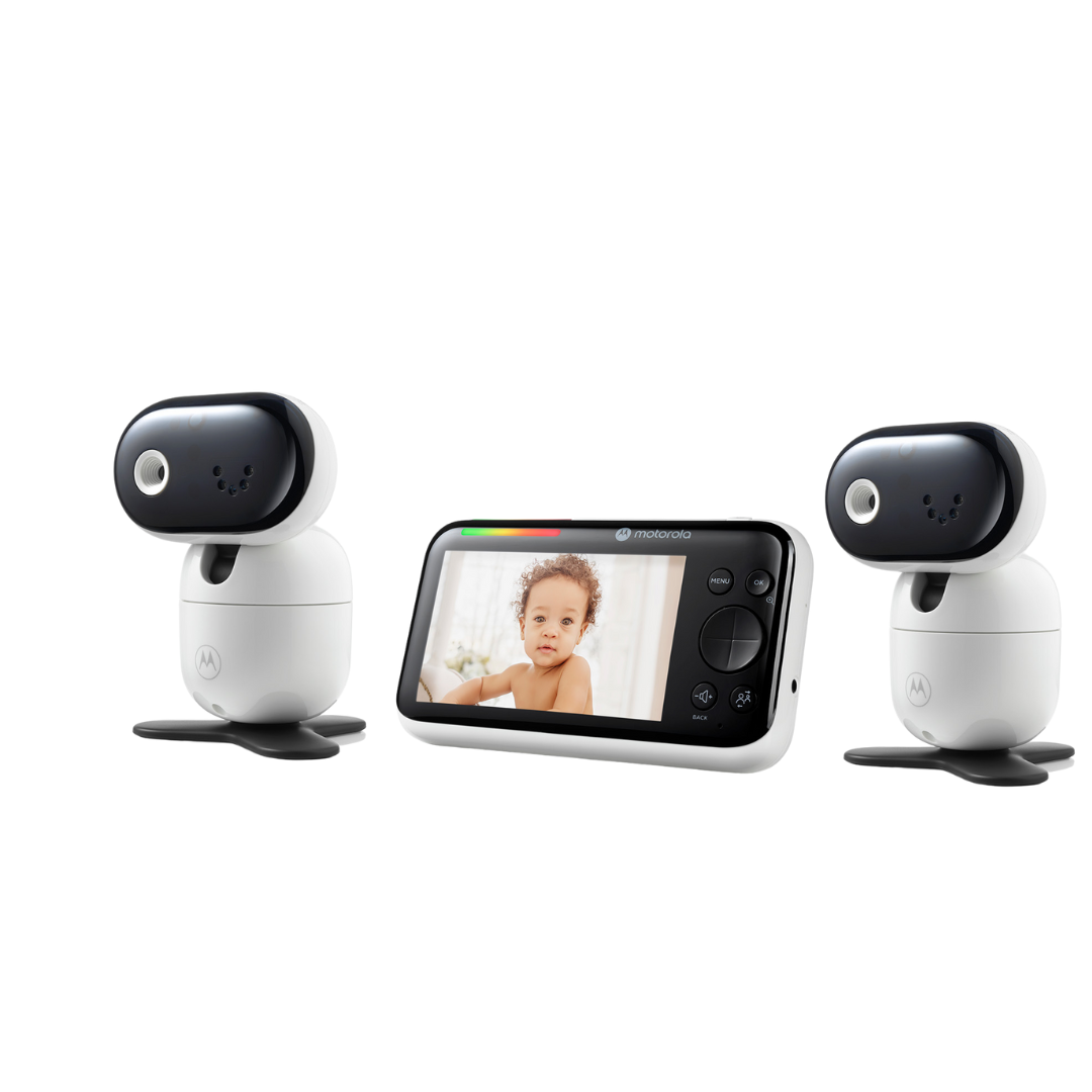 Motorola PIP1510-2 video baby monitor with 2 cameras