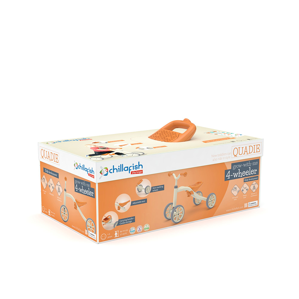 Chillafish Quadie CPQD01GRE riding toy GRAY