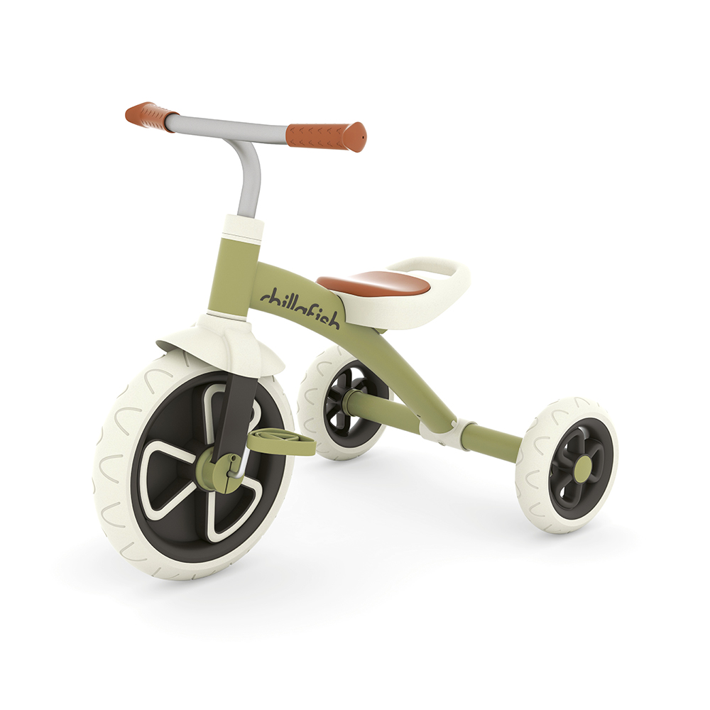 Chillafish Ziggi CPZG01OLI tricycle Olive