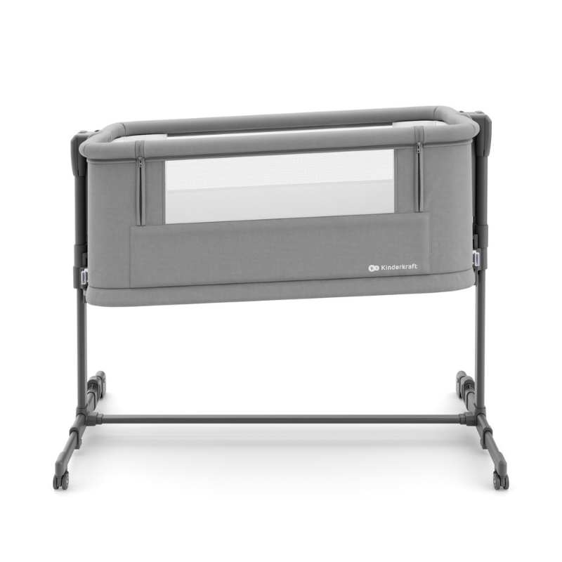 KinderKraft NESTE GROW 2 бебешка кошара DARK GREY
