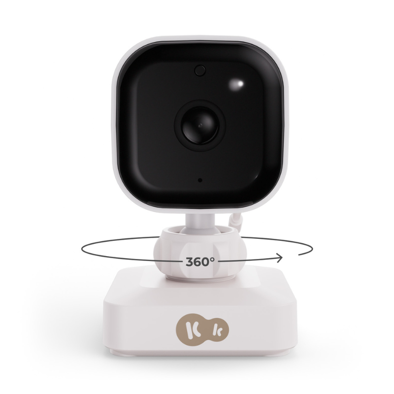 KinderKraft NITEEYE TRAVEL baby monitor WHITE