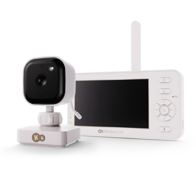 KinderKraft NITEEYE TRAVEL baby monitor WHITE