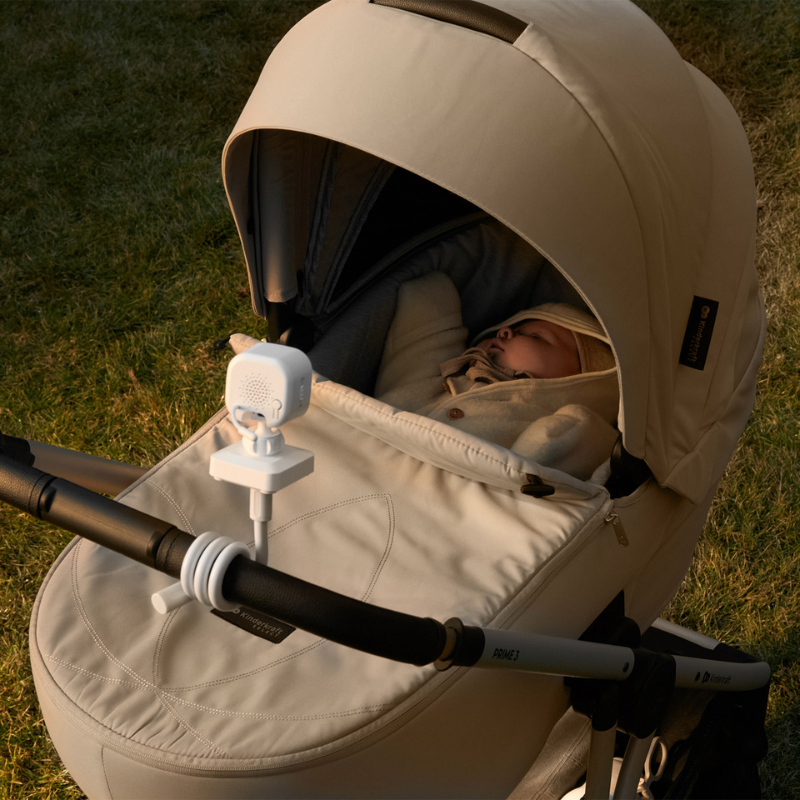 KinderKraft NITEEYE TRAVEL baby monitor WHITE
