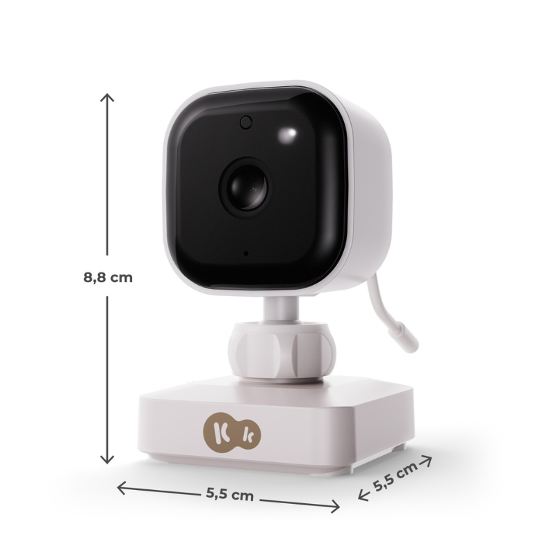 KinderKraft NITEEYE TRAVEL baby monitor WHITE