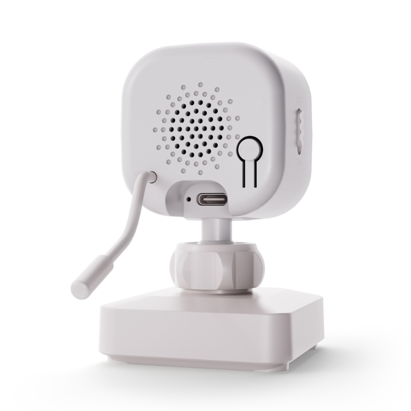 KinderKraft NITEEYE TRAVEL baby monitor WHITE