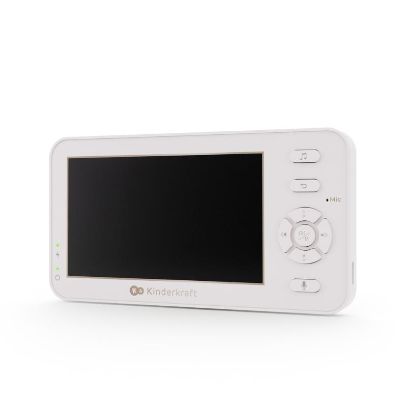 KinderKraft NITEEYE TRAVEL baby monitor WHITE