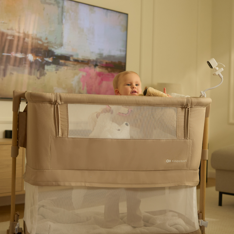KinderKraft NITEEYE TRAVEL baby monitor WHITE