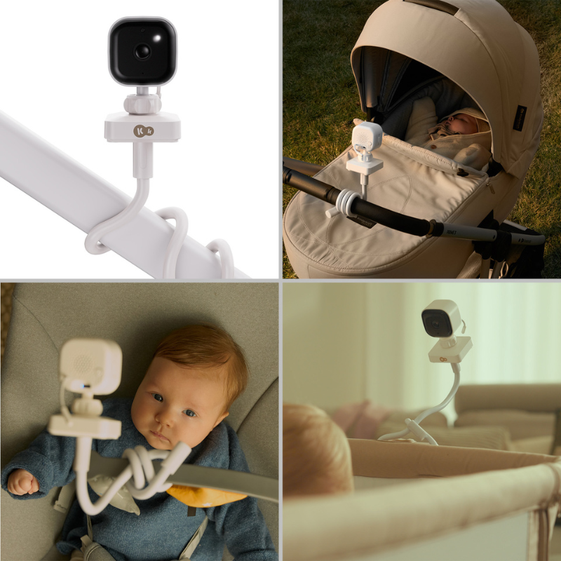 KinderKraft NITEEYE TRAVEL baby monitor WHITE