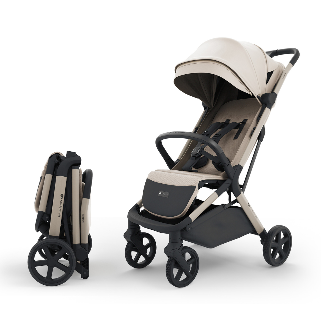 Kinderkraft NUBI 3 baby stroller SAND BEIGE