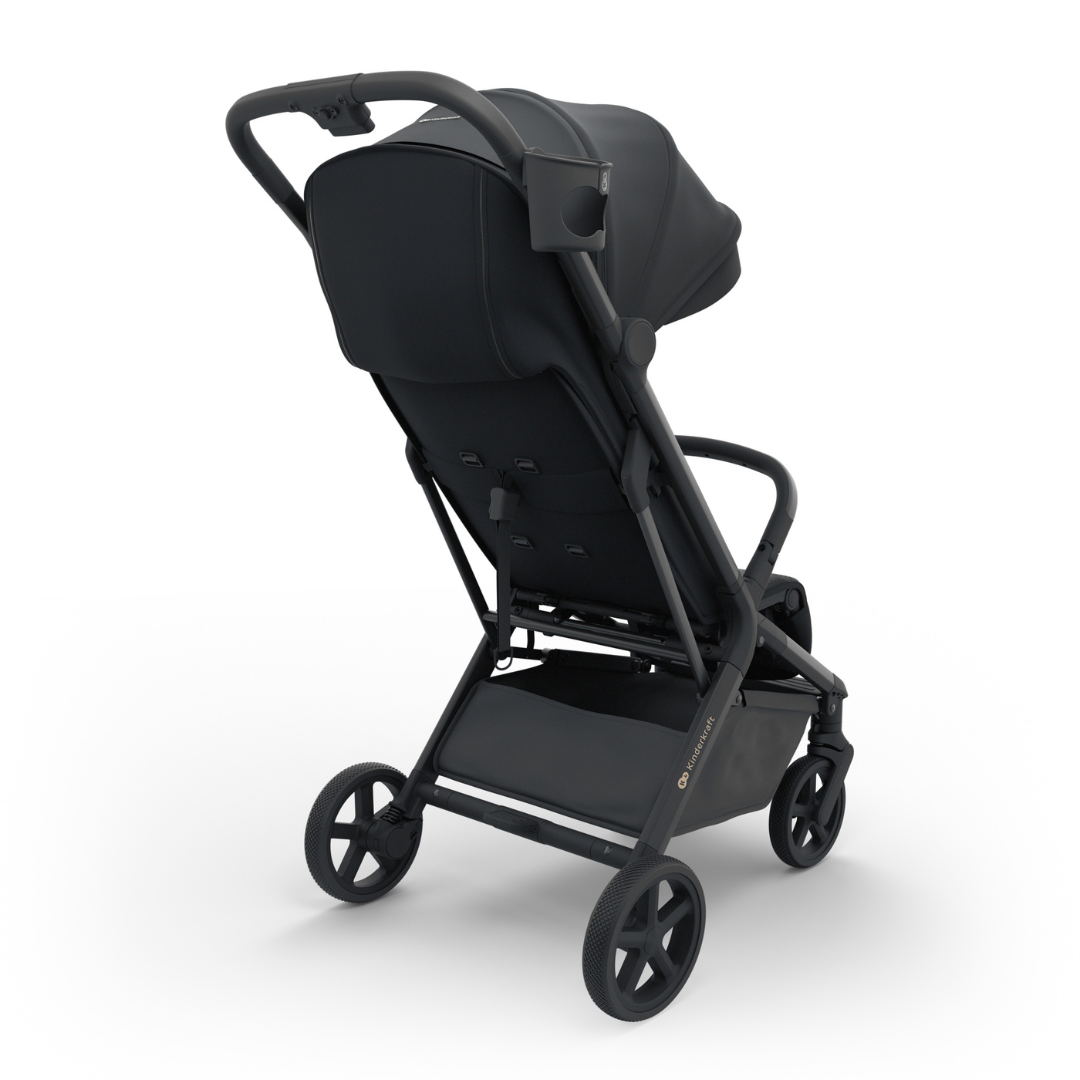 Kinderkraft NUBI 3 бебешка количка MIDNIGHT BLACK